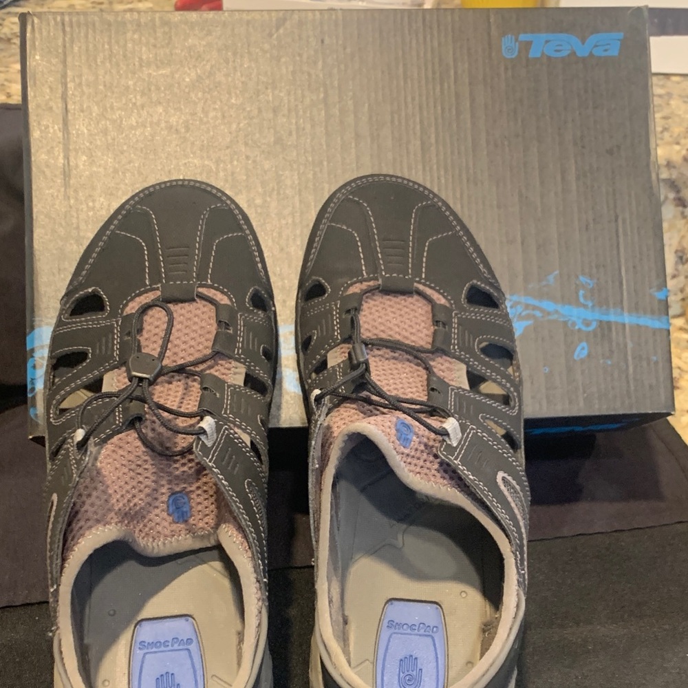 Teva Black and blue Outdoor Sandals